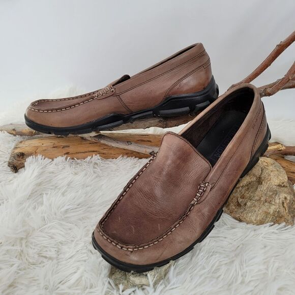 Kenneth Cole reaction rock solid leather slip on loafers - Picture 11 of 11